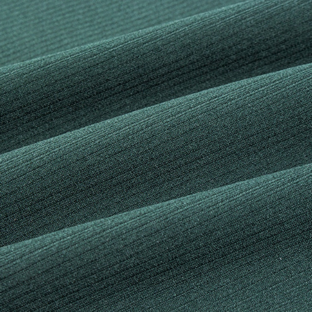 Autumn Drawstring Ribbed Pants Set