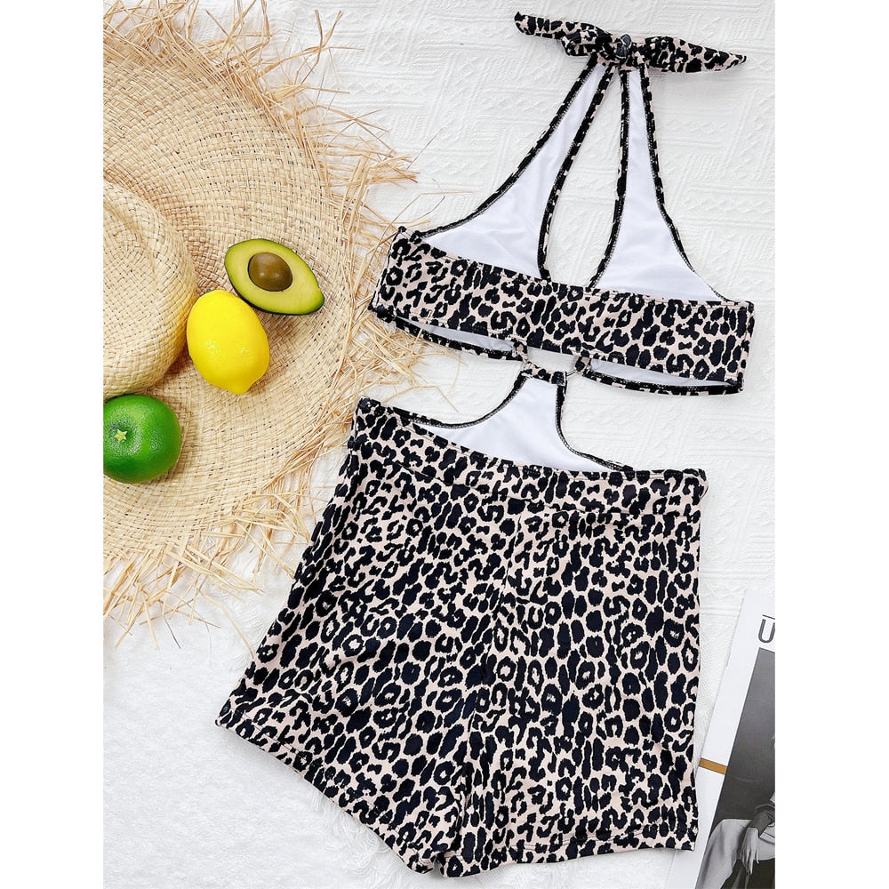 High Waist Ring Swimsuit