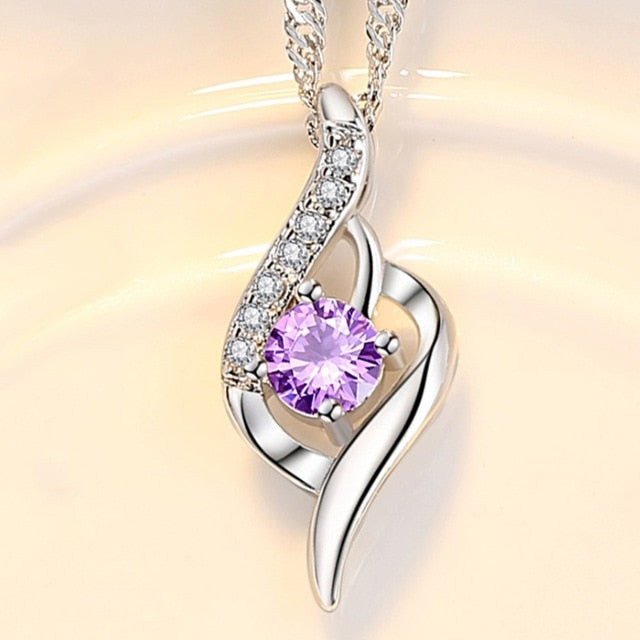 My Heart Sterling Silver Necklace