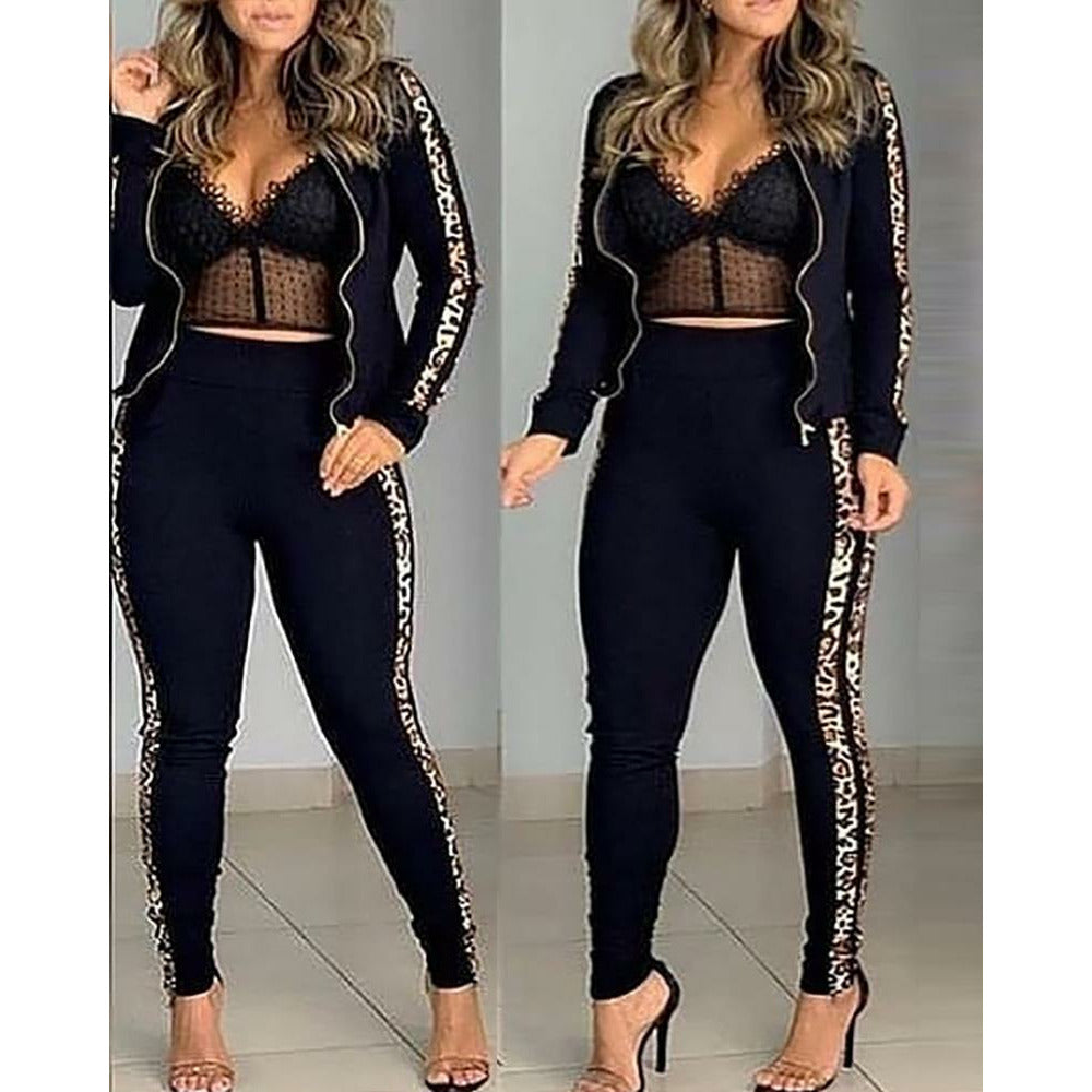 Sophia Leopard Sway Set