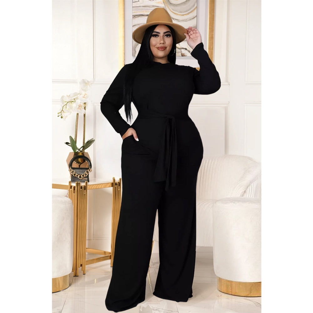 Front-Tie Wide Leg Set