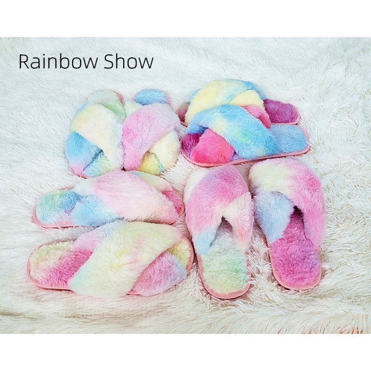 Soft Fluffy Plush Slippers