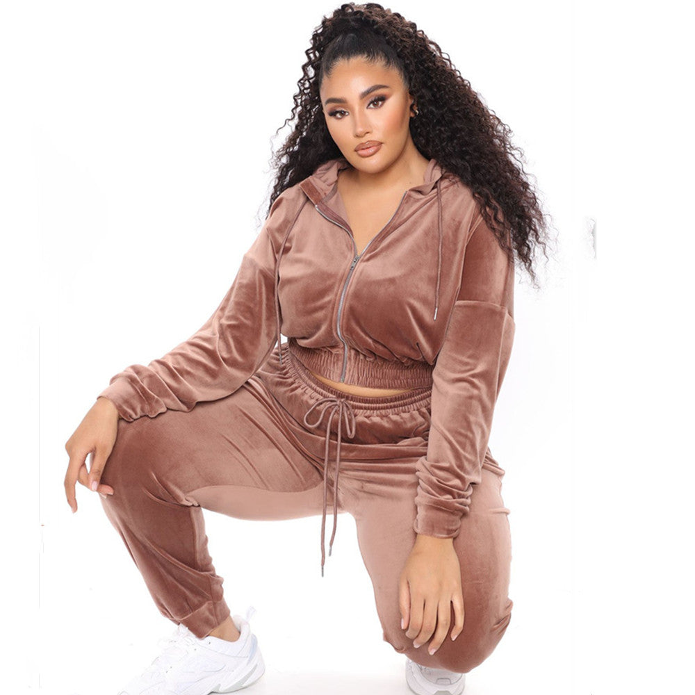 Velvet Track 3 Piece Plus Size