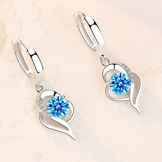 My Heart Sterling Silver Earrings Set