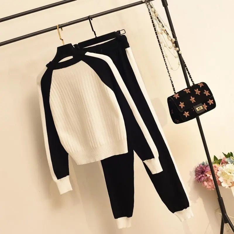 Cardigan Knit Set