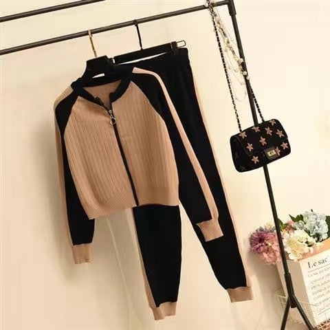 Cardigan Knit Set