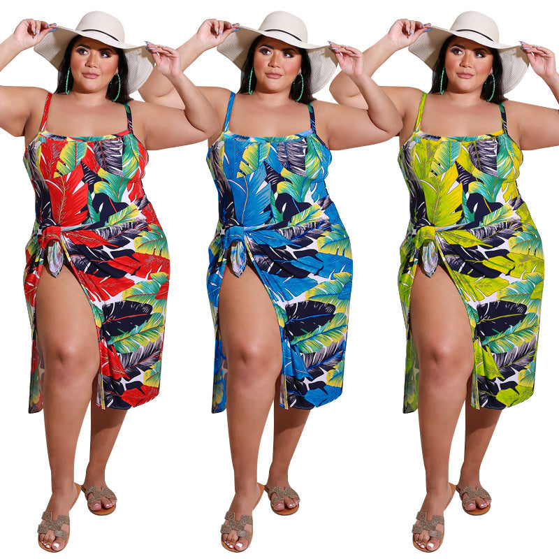 Two Piece Cover Up Swimwear