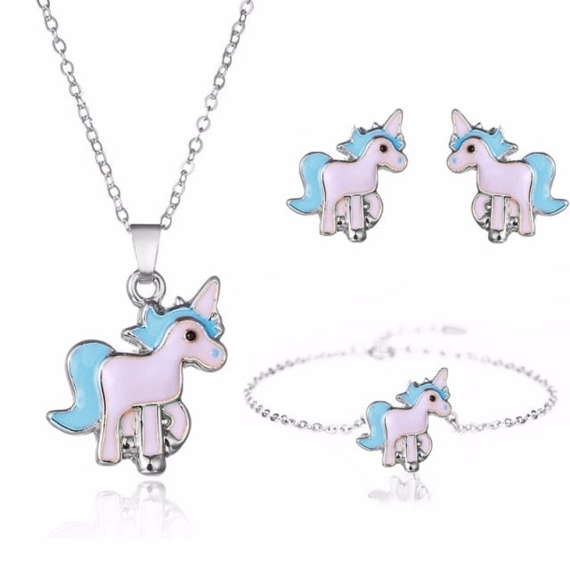 Unicorn Jewelry Set for Kids